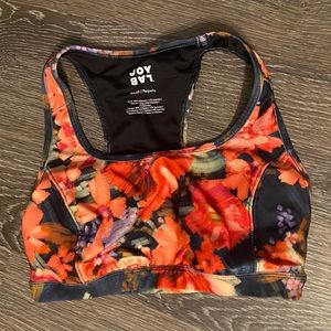 Joy Lab Floral Sports Bra